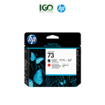HP 73 Matte Black and Chromatic Red DesignJet Printhead