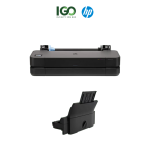 HP DesignJet T250 24-inch Compact Large Format A1 Plotter Printer + HP DesignJet T200/T600 Automatic Sheet Feeder