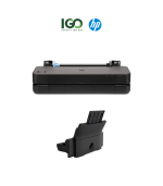 HP DesignJet T250 24-inch Compact Large Format A1 Plotter Printer + HP DesignJet T200/T600 Automatic Sheet Feeder