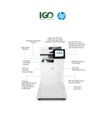 LaserJet Enterprise MFP M635fht - Image 9